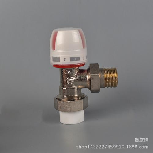直式角式PPR温控阀 家装水暖系统的核心控温管件